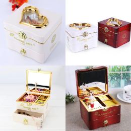 Tools Organize Jewelry Dancing Girl Rotating Ballerina Spin Melodious Music Unique Design Ballerina Jewelry Box For Music Box