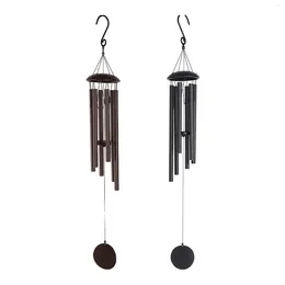 Decorative Figurines Garden Wind Chime Thickened Aluminum Tubes Hanging Metal Bell For Indoor Outdoor Yard Patio Balcony Holiday Gift