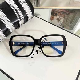 2024 10% OFF Luxury Designer New Men's and Women's Sunglasses 20% Off the same type of small anti blue light plate large frame glasses can be equipped with myopia lenses