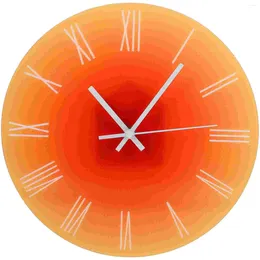 Wall Clocks Acrylic Clock Decorative Non Ticking Living Room Silent Kitchen Bathroom