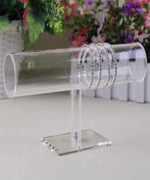 Watch Boxes Cases Elegant Acrylic Bracelet Display Holder Showing Stand Bangle Shelf 19QC14317027