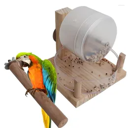 Other Bird Supplies Cockatiel Food Dispenser Bowls Feeder Reusable Parrot Dishes Parakeet Cage Accessories Birdfeeder For