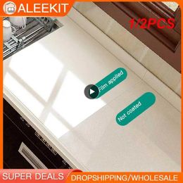 Window Stickers 1/2PCS Furniture Film Smooth Oil Resistant Protective High-temperature Countertop Home Decoration