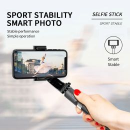 Monopods Handheld Gimbal Stabiliser 3 IN 1 AntiShake Selfie Stick Tripod 360 Rotate For Iphone Samsung Xiaomi Smartphone For IOS Android