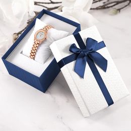 Gift Wrap Luxury Watch Box Jewellery Wrist Watches Holder Display Storage Organiser Case Packaging Boxes Bracelet Showcase