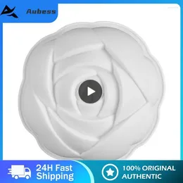 Baking Moulds 3D Rose Flower Silicone Pan For Pastry Cake Tray Mould Sweets Forms Bakeware