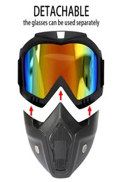 Ski goggles for motocross and cycling sunglasses for snowboarding tactical motorbike helmet face masks UV protection5638233