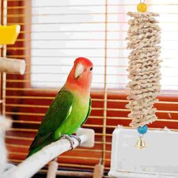 Other Bird Supplies Parrot Chew Toy Toys Bite-resistant Parakeet Delicate Corn Interesting Cage Hanging Biting Accessories