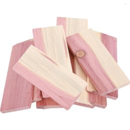 Storage Boxes Insect Cedar Blocks For Closet Fragrant Wood Strips Home Dampproof Supplies Bug Household Items