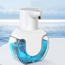 Liquid Soap Dispenser Automatic Foam Dispensers Touchless Wall-Mounted Smart Gel Machine Hand Washer Sanitizer Bathroom Kitchen Accessories