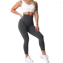 Active Pants Women's Tight Seamless Solid Color Belly Lift Yoga Running Exercise