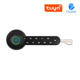 Lock TTLock Or Tuya APP Smart Phone Remote Control Fingerprint Biometrics Password Code Lock