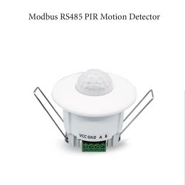 Detector Indoor Ceiling Infrared Detector RS485 Data Output Pir Motion Sensor 924Vdc ID Adjustable Security Alarm Smart Hotel Control