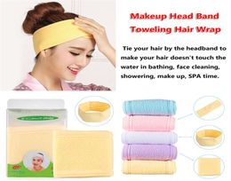 Women Salon SPA Facial Headband Adjustable Women Beauty Makeup Hairband Soft Bath Face Cleaning Hair Wrap Towel9853233