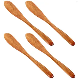 Baking Tools Wooden Dish Set Knives Cheese Spreader Jam Cake Kitchen Tool Gadgets