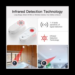 Detector Security Protection Hidden Hotel Camera Detector Anti Detector for GPS Tracker Hidden Camera Finder