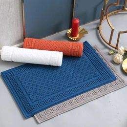 Bath Mats Inyahome Luxury Floor Towels Mat Absorbent Cotton El Spa Shower Bathtub Bathroom Quick Dry & Super