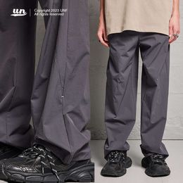 UNF 2023 Spring/summer New Product Clean Fit Pants Loose Unisex Casual Couple Sports Pants Workwear for Men and Women