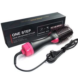Dryers New 3 in 1 Multifunctional Hair Dryer Volumizer Rotating Hot Hair Brush Curler Roller Rotate Styler Comb Styling Curling Iron