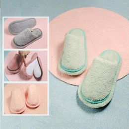 Slippers 2024 Lazy Solid Colour Simple Wipe-able Floor Mopping Removable Sweeping Wood Tile Cleaning