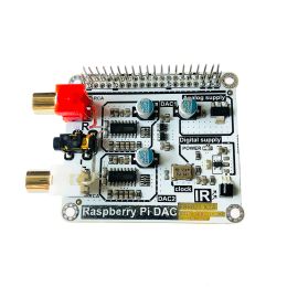 Amplifier Nvarcher Dual ES9023 DAC I2S Digital Audio Sound Card Expansion Decode Board volumio moode For Raspberry Pi 4B 3B 2B ZERO(W)