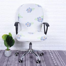 Chair Covers Minimalist Style Office Computer Protective Cover Home Study Decorative Simple Printed Pattern