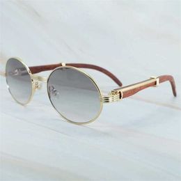 2024 New High Quality 10% OFF Luxury Designer New Men's and Women's Sunglasses 20% Off Metal Wood Mens Accessories Vintage Name Trending Product Eyewear Gafas