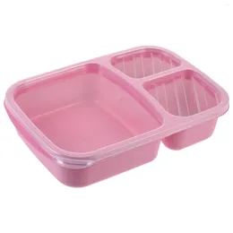 Dinnerware Container Reusable Lunch Boxes Containers Compartment Snack Pp Holder Child Bento Portable
