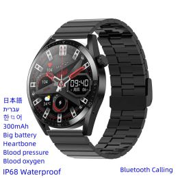 Watches IP68 Waterproof Sports Watches Men Smart Watch Women NFC Bluetooth Call Fitness Tracker Blood Oxygen Monitor 390*390 IPS HK3pro