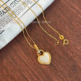 Necklaces SHANICE S925 Sterling silver Choker Necklace For Women Love Heart Pendant Necklace Trendy Jewelry colier femmes