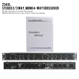 Equipment Dbx 234xl 234 Professional Sound Peripheral Equipments Stereo 2/3 Way, Mono 4way Electronic Crossover