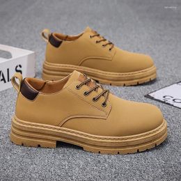 Casual Shoes 2024 Comfortable Zapato Para Hombre Man Sneakers Fashionable Low Cut Work Rubber Wear-resistant Retro For Men