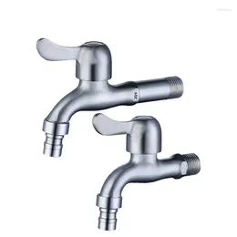 Bathroom Sink Faucets S096 1/2" Tap Washing Machine Faucet Bibcock Single Cold