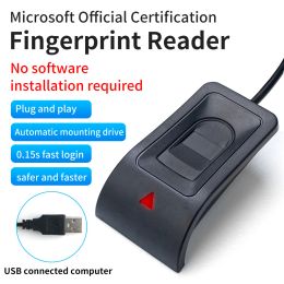 Device Biometric Fingerprint Login USB Reader Scanner Module Device For Windows 10 11 Hello Biometrics Security Key Safe Account Login