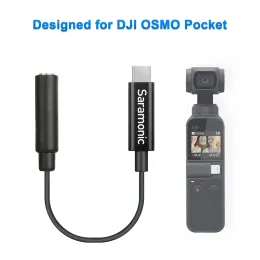 Accessories Saramonic Src2006/src2007 3.5mm Trs(female)jack to Usb Typec (male)audio Adapter for Dji Osmo Pocket/action