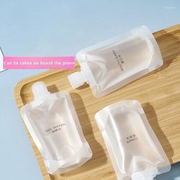 Storage Bags Travel Refill Bag Cosmetics Shower Gel Shampoo Business Trip Liquid Portable Bottle That Can Be Taken On The Plane