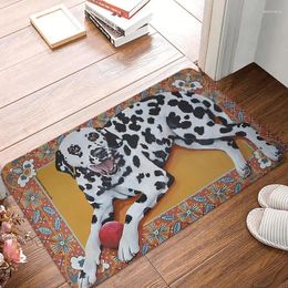 Carpets Dachshund Pet Dog Anti-Slip Doormat Bath Mat Helen Dalmatian Floor Carpet Welcome Rug Indoor Decorative
