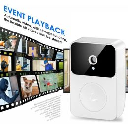 Doorbell Inteligentne wideo z domu domofon WIFI odkryty bezprzewodowy dzwonek APPDoor Bell Camera HD Security Night Vision inteligentne wid