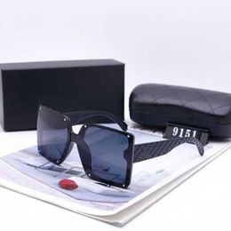 2024 New High Quality 10% OFF Luxury Designer New Men's and Women's Sunglasses 20% Off Overseas Xiangjia street shooting polarizing glasses 9151