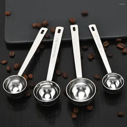 Coffee Scoops 1PC 5/10/15/20/30ML Stainless Steel Powdered Milk Powder Spoon Tablespoon Measuring Scoop Tools