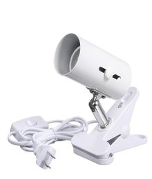 85265V 300W UVB Pet Light Holder Clamp Lamp Fixture Solid Ceramics Socket and Iron Shell 360° Adjustable Habitat Lighting and Cer1397182