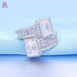 Advanced Technology Low Price Vvs Princess Cut Moissanite Mens Ring