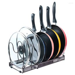 Kitchen Storage Adjustable Pot Rack Chopping Board Cutting Cover Multifunctional