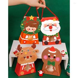 Gift Wrap 10pcs Reusable Christmas S Box Chocolate Candy Boxes Festive Bags For Bakery Lollypops