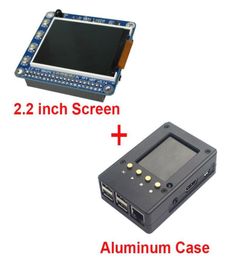 22 inch Raspberry Pi 3 TFT Screen LCD Display Black Aluminium Enclosure Case Box also for Raspberry Pi 2 Model B5665039