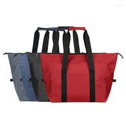 Storage Bags Travel Convenient Waterproof Large Capacity Foldable Deformed Oxford Cloth Insulation Bag Tote Camping Picnic