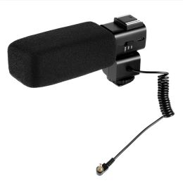 Microphones Ordro OnCamera Stereo Microphone for YouTube Vlog Live Streaming DSLR DV Camcorder Video Sound Recorder