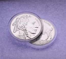 Other Arts and Crafts 1 oz 999 Fine American Silver Buffalo RARE Coins 2015 Brass Plating Silver Coin8042742