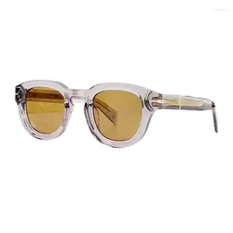 Sunglasses Men's And Women's 2024 Model Vintage Eyewear Festival Male Polarised Glasses Imitation Luxury Brands Free Shipp
