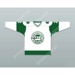 Gdsir Custom RICK LEY 2 WHA 1972-73 ENGLAND WHALERS HOME HOCKEY JERSEY NEW Top Ed S-M-L-XL-XXL-3XL-4XL-5XL-6XL